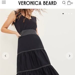 Veronica Beard AMAIA EYELET DRESS